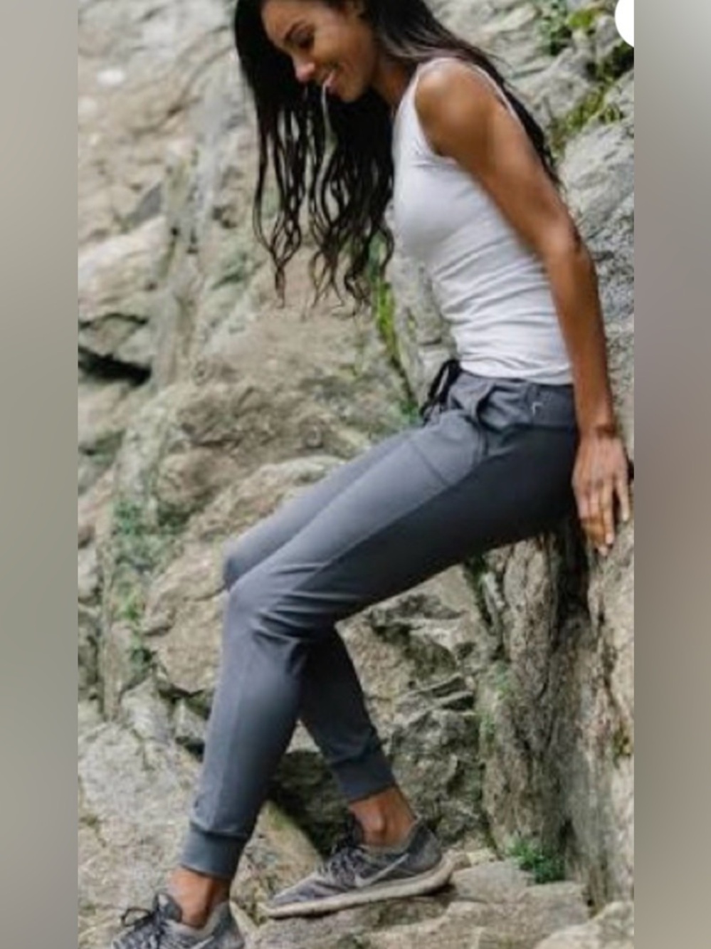 Zyia Active Gray Unwind Joggers